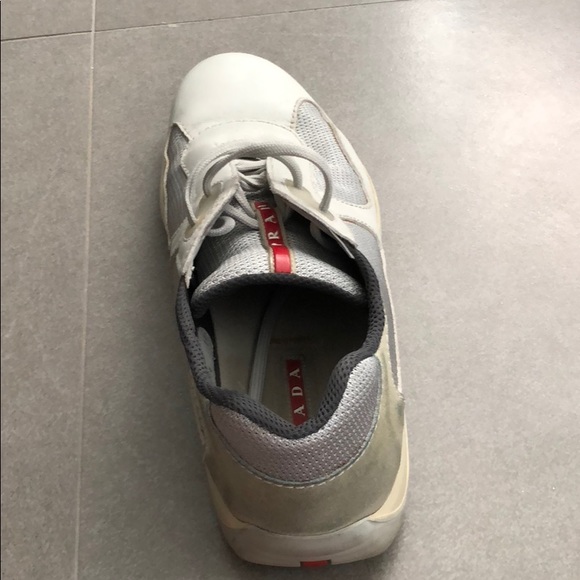 Mens Authentic Gray Prada Sneakers size 11 - Picture 3 of 7